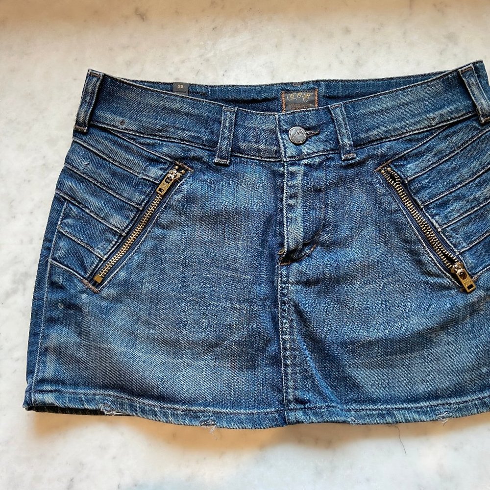 citizens of humanity mini skirt